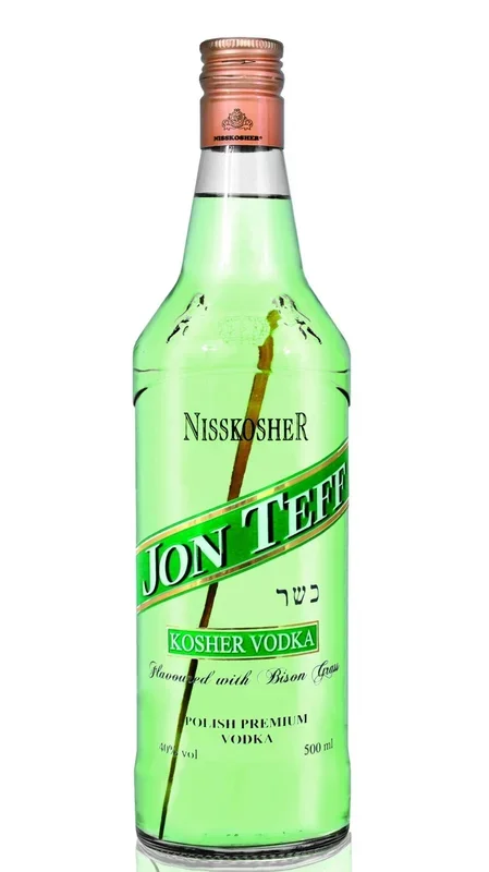 Nisskosher Bisongras Vodka Jon Teff® – 0,5 L / 40% vol.