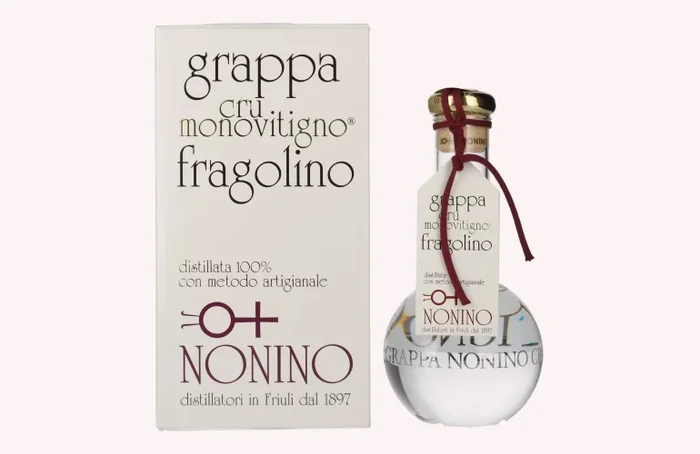 Nonino Grappa Cru Monovitigno Fragolino 45% Vol. 0,5l in Geschenkbox