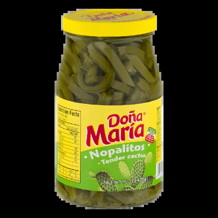 Nopales Kaktus Streifen im Glas von Dona Maria 425g