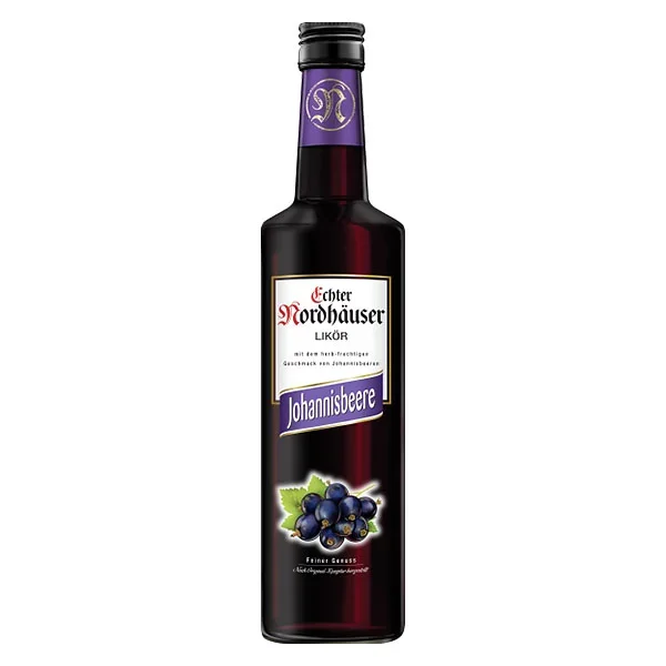 Nordbrand Nordhausen Echter Nordhäuser Likör Johannisbeere 0,7L 18% vol