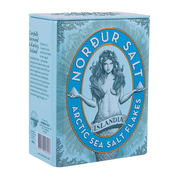 Nordur Salt | Meersalzflocken | Metalldose
