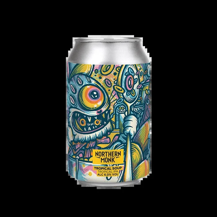 Northern Monk Tropical Soup Tropical IPA x Drew Millard