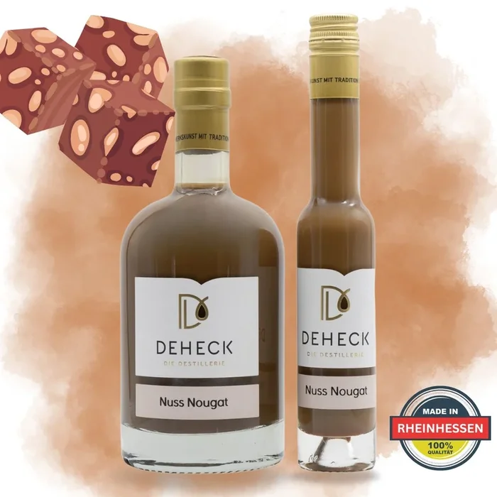 ?? Nuss Nougat Sahnelikör von DEHECK | Nougat Likör zum Bestpreis ?