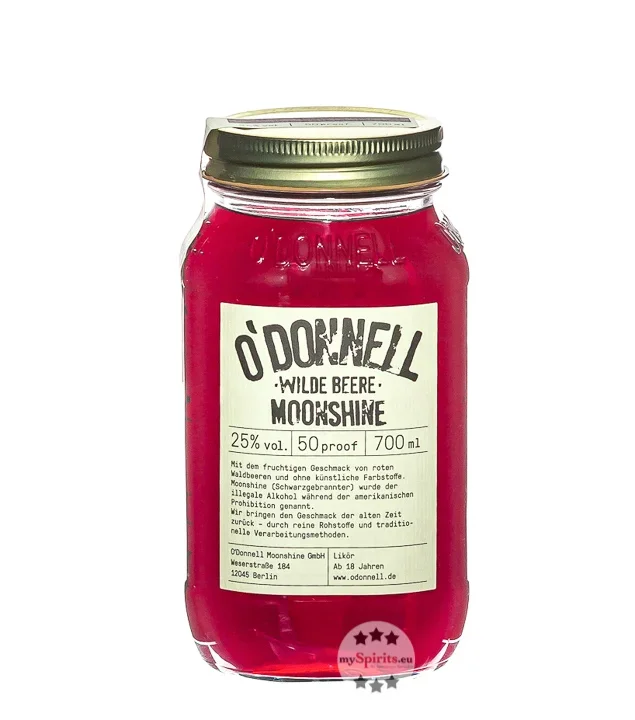 O’Donnell Wilde Beere Moonshine Likör