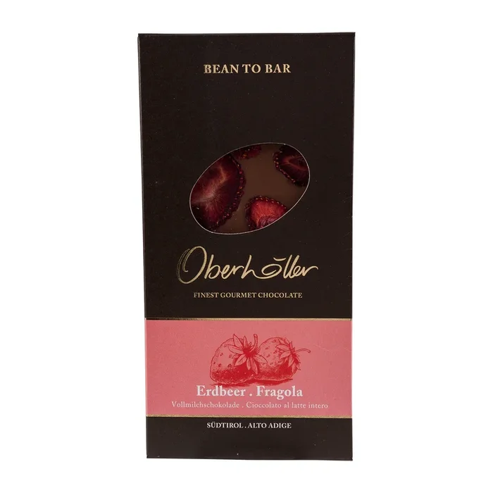 Oberhöller | Vollmilch Schokolade Erdbeeren