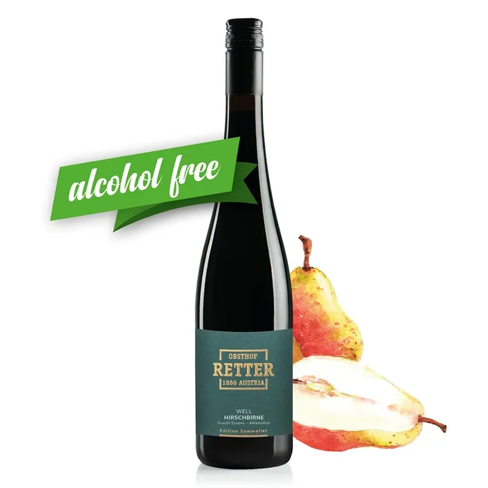 Obsthof Retter Edition Sommelier – WELL Hirschbirne – non-alcoholic alternative to wine
