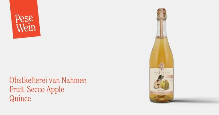 Obstkelterei van Nahmen Fruit-Secco Apple Quince 2024