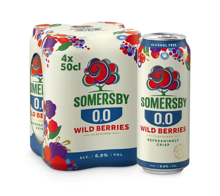 Ordina Somersby Wild Berries 0.0 (50cl) – Bevande