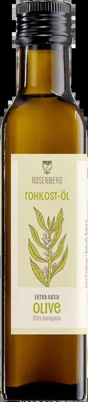 Organic raw olive oil