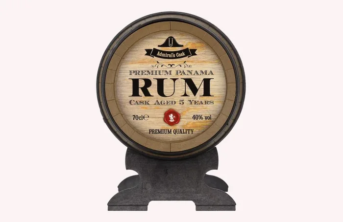OSA Fine Spirits 5 Years Old Admiral’s Cask Premium Panama Rum Barrel 40% Vol. 0,7l