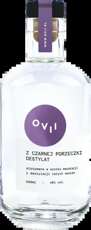 OVII Destylat z czarnej porzeczki – „Distillate from black currants“