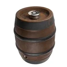 Partykeg 20 Liter Bayrischer Anstich GEBRAUCHT – braun