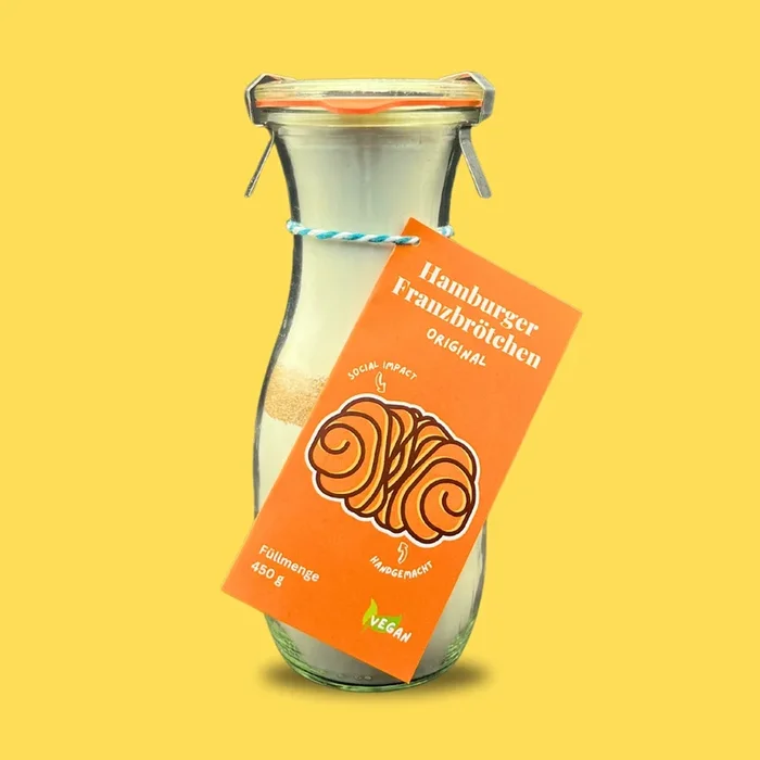 Picknickliebe Hamburger Franzbrötchen Original – Backmischung