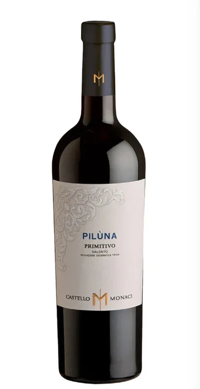 Piluna Primitivo – Apulien – Rotwein trocken 0,75l – 14,5 %vol.