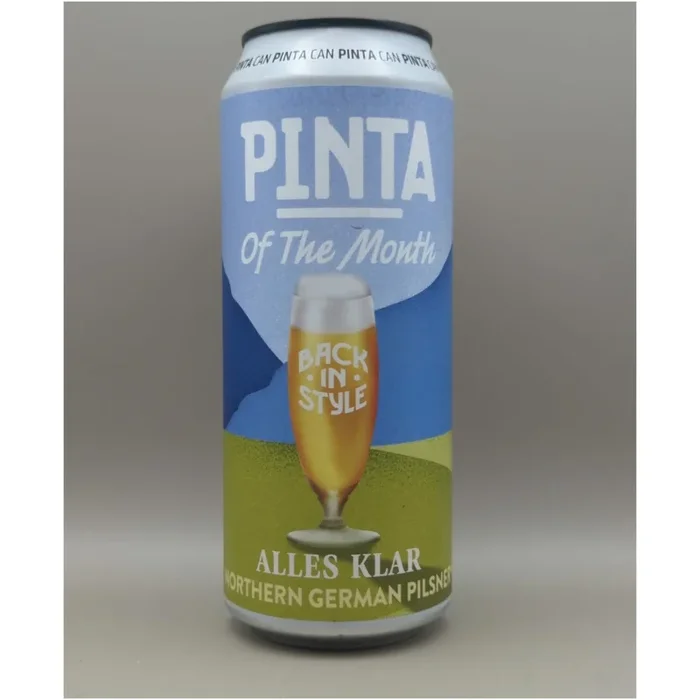 PINTA ALLES KLAR Northern German Pilsner