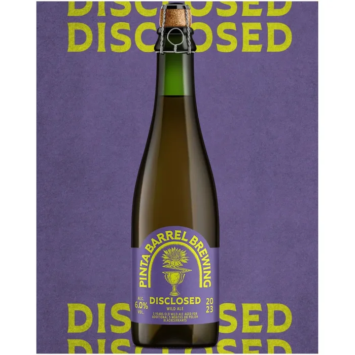 PINTA Barrel Brewing DISCLOSED Wild Ale 6% 0.33L