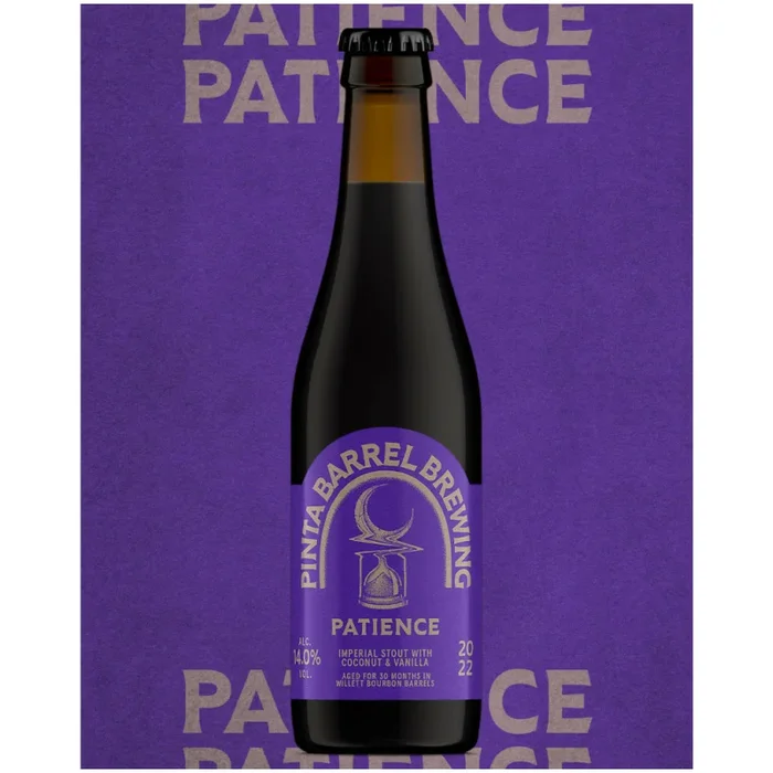 PINTA Barrel Brewing PATIENCE – Imperial Stout mit Kokosnuss & Vanille
