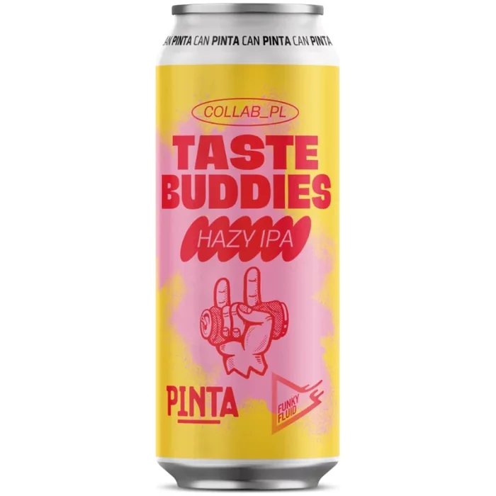 PINTA Collab PL FUNKY FLUID TASTE BUDDIES Hazy IPA