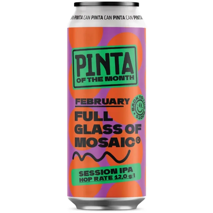 PINTA Miesiąca – Full Glass of Mosaic – Luty 2020 – Session IPA
