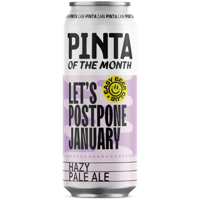 PINTA PINTA DES MONATS Januar / Styczeń 2023 VERSCHIEBEN WIR – Hazy Pale Ale