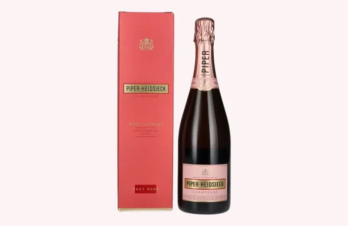 Piper-Heidsieck Champagne ROSÉ SAUVAGE Brut 12% Vol. 0,75l in Geschenkbox