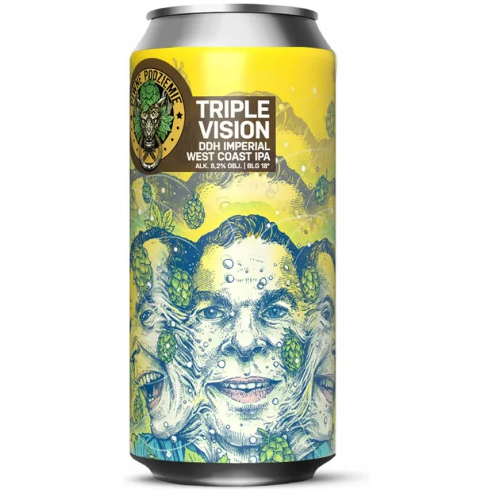 PIWNE PODZIEMIE TRIPLE VISION – DDH Double West Coast IPA