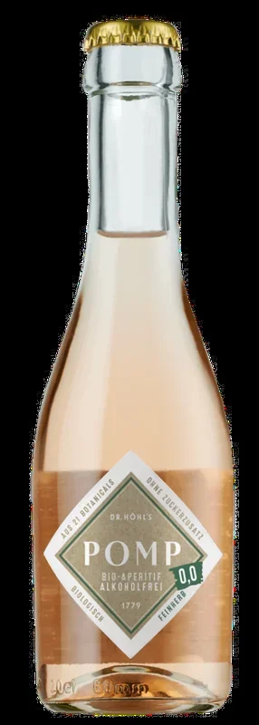 POMP Bio-Aperitif 0,0 alkoholfrei – feinherb Piccolo