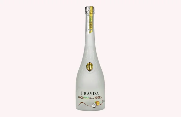Pravda COCOPINE Flavored Vodka 37,5% Vol. 0,7l