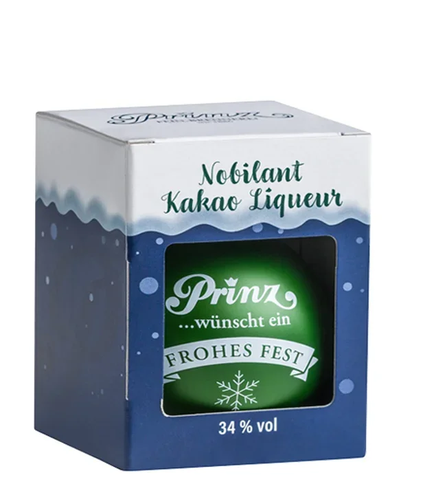 Prinz Christbaumkugel mit Nobilant Kakao Liqueur 4cl