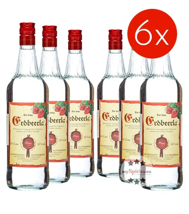 Prinz Erdbeerla / 34% vol – 6 Flaschen