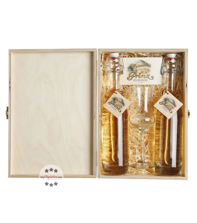 Prinz Geschenk-Set „Edles in Holz verpackt“