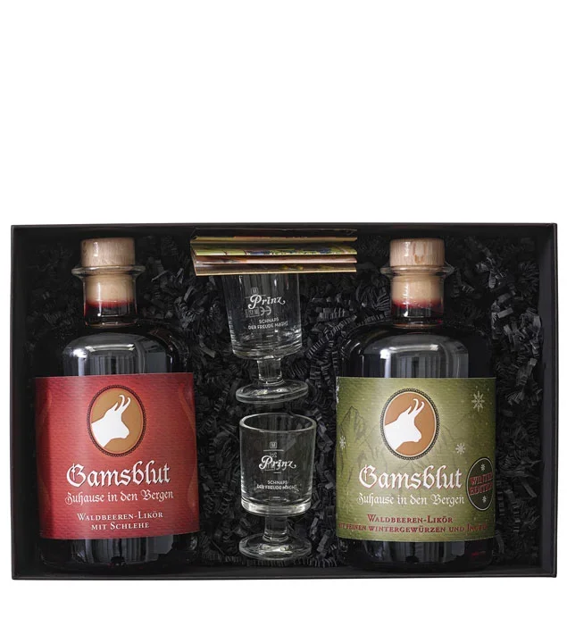 Prinz Geschenk-Set Gamsblut Duo