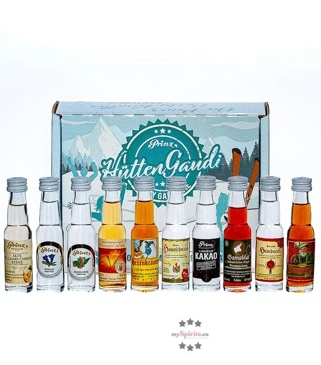 Prinz Geschenkset Hüttengaudi 10 x 2cl