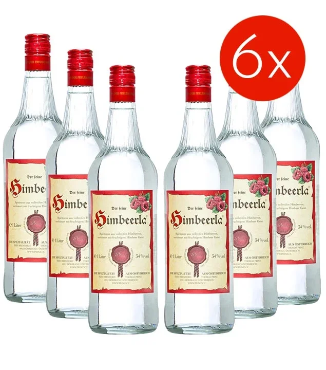 Prinz Himbeerla / 34% vol – 6 Flaschen