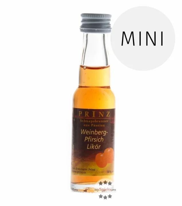 Prinz Weinberg-Pfirsich-Likör 2cl