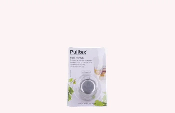 Pulltex Edelstahl Eiswürfel 2 Stück
