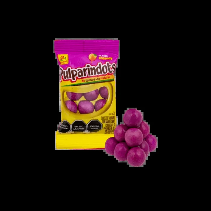 Pulparindots CHAMOY 1 Mini-Beutel süß-saure Bonbons von De La Rosa 30g