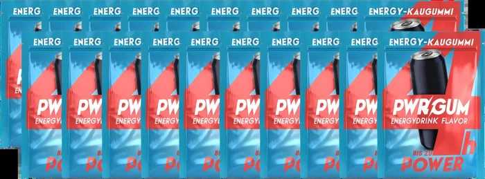 PWRGUM Energydrink Flavor 20-pack – Energy chewing gum