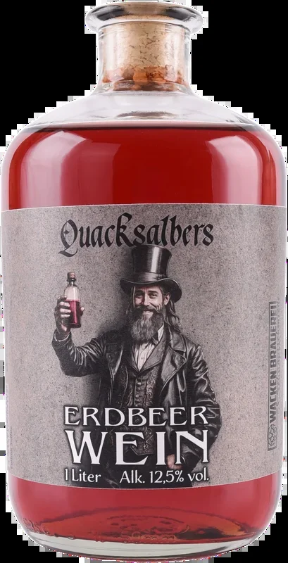 Quack strawberry wine