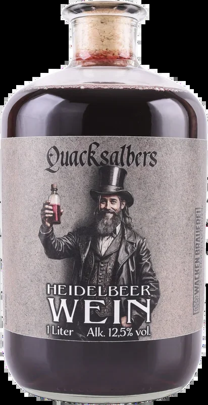 Quacksalbers Heidelbeerwein