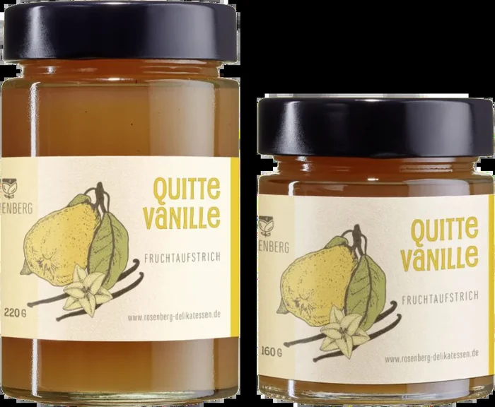 Quitte Vanille Bio-Fruchtaufstrich