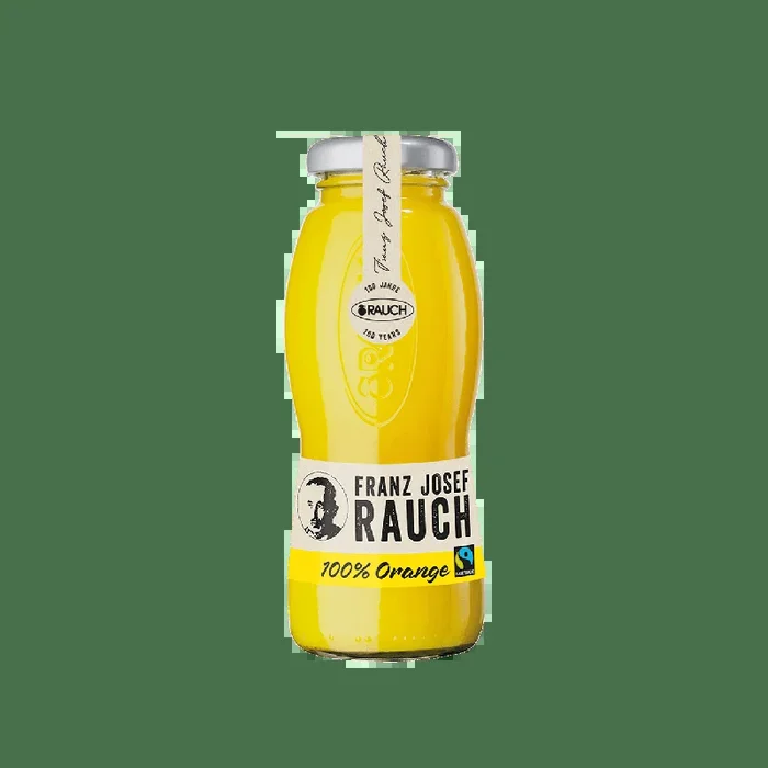 Rauch 100% Orangensaft mit Fruchtfleisch Saft 20cl 24-Harasse