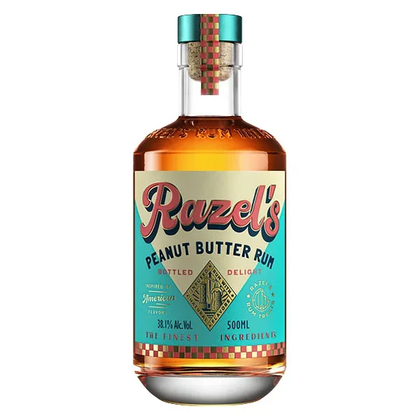 Razel’s Peanut Butter Rum 0,5L 38,1% vol