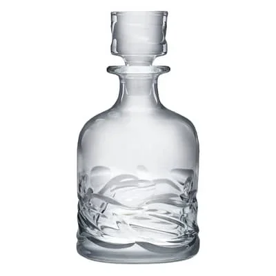 RCR Crystal Da Vinci Skultura Whisky Decanter 80cl