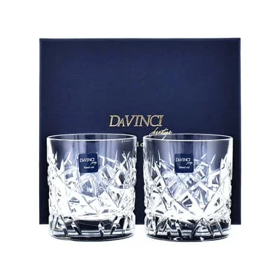 RCR Crystal Da Vinci Trama D.O.F. Tumbler 29cl, 2er-Pack