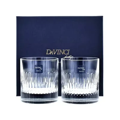 RCR Crystal Da Vinci Tratto D.O.F. Tumbler 29cl, 2er-Pack