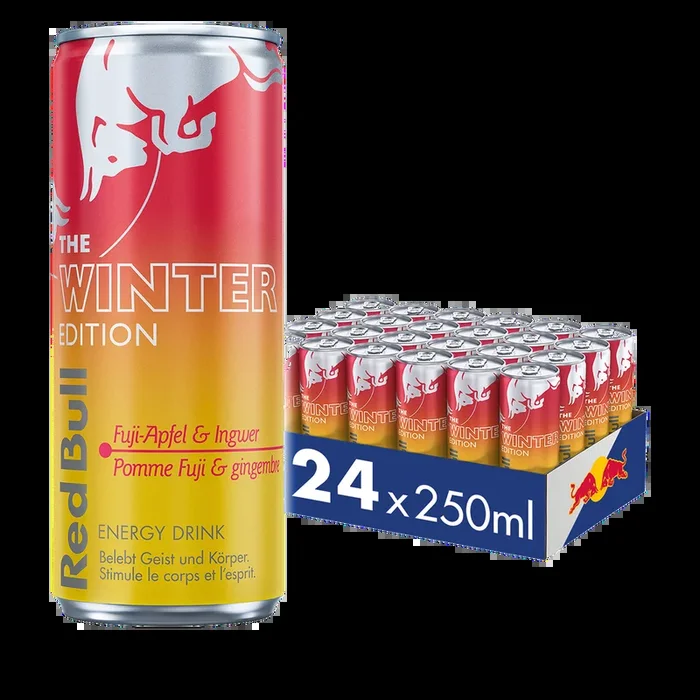 Red Bull Fuji Apple Ginger Winter Edition 25cl Confezione da 24 | Acquista ora