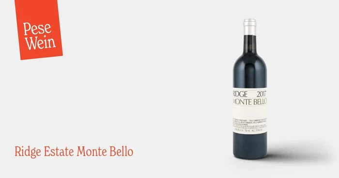 Ridge Estate Monte Bello 2017