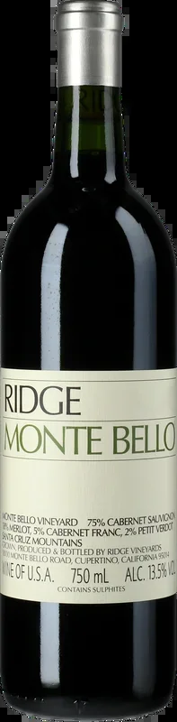 Ridge Monte Bello 2020