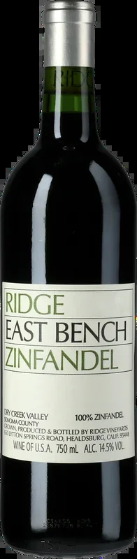 Ridge Zinfandel East Bench 2016